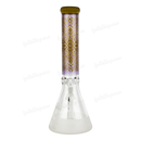 OG Original Glass Color Pattern Beaker OG519 - PURPLE