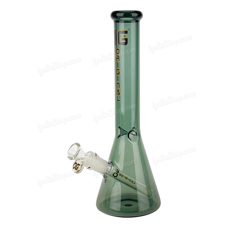 OG Original Glass Colorful Beaker 12inches OG527 - BLACK