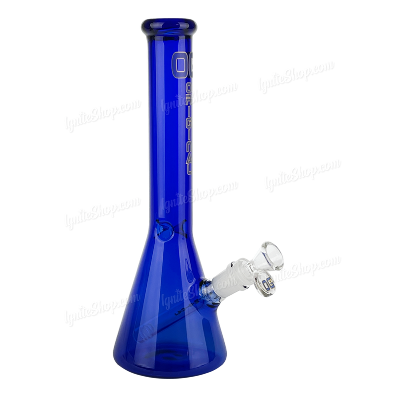 OG Original Glass Colorful Beaker 12inches OG527 - BLUE