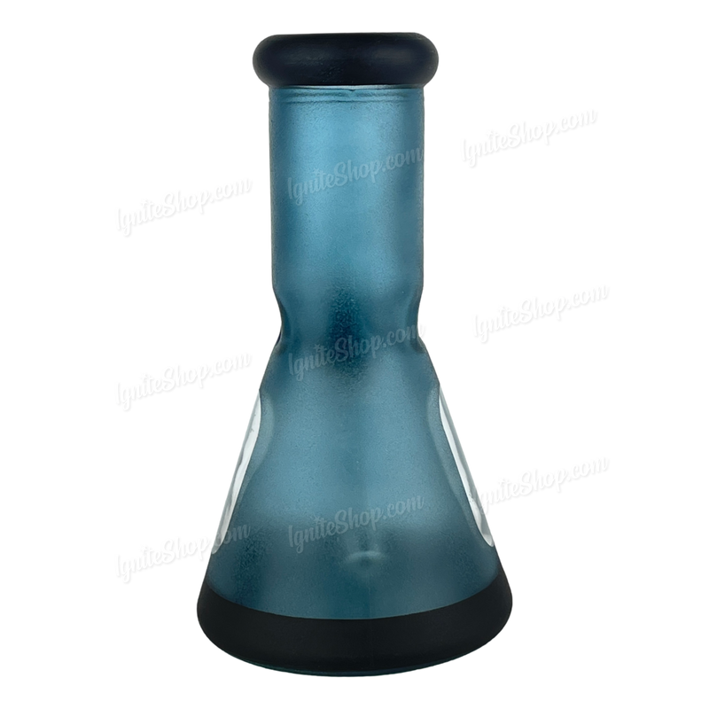 OG Original Glass Heavy Wall 2Way Beaker with Gift Box 8inches OG610 - AQUA BLUE