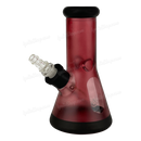 OG Original Glass Heavy Wall 2Way Beaker with Gift Box 8inches OG610 - RED