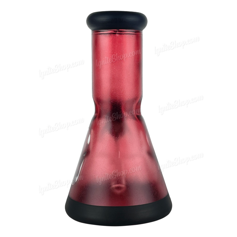 OG Original Glass Heavy Wall 2Way Beaker with Gift Box 8inches OG610 - RED
