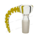 Built in screen Horn Handle Bowl 14mm ST006 - 4Colors