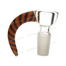 Built in screen Horn Handle Bowl 14mm ST007 - 2Colors