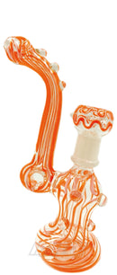 Glass Water Oil Rig - Orange