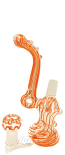 Glass Water Oil Rig - Orange