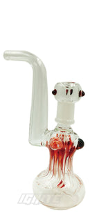 Glass Water Oil Rig - Red