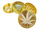 Metal Gold Grinder 50mm 4Parts