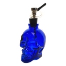 Skull Head Mini Hookah - BLUE