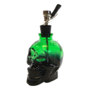 Skull Head Mini Hookah - GRADATION GREEN