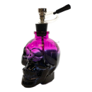 Skull Head Mini Hookah - GRADATION PURPLE