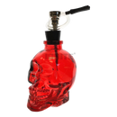 Skull Head Mini Hookah - RED