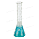 Snowflake Pattern Color Beaker 14inches WF65 - BLUE