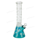 Snowflake Pattern Color Beaker 14inches WF65 - BLUE