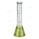 Snowflake Pattern Color Beaker 14inches WF65 - GREEN