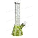 Snowflake Pattern Color Beaker 14inches WF65 - GREEN