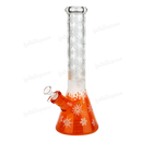 Snowflake Pattern Color Beaker 14inches WF65 - ORANGE