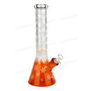 Snowflake Pattern Color Beaker 14inches WF65 - ORANGE