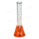 Snowflake Pattern Color Beaker 14inches WF65 - ORANGE