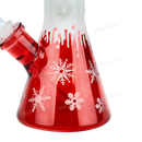 Snowflake Pattern Color Beaker 14inches WF65 - RED