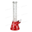 Snowflake Pattern Color Beaker 14inches WF65 - RED