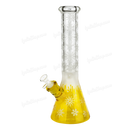 Snowflake Pattern Color Beaker 14inches WF65 - YELLOW